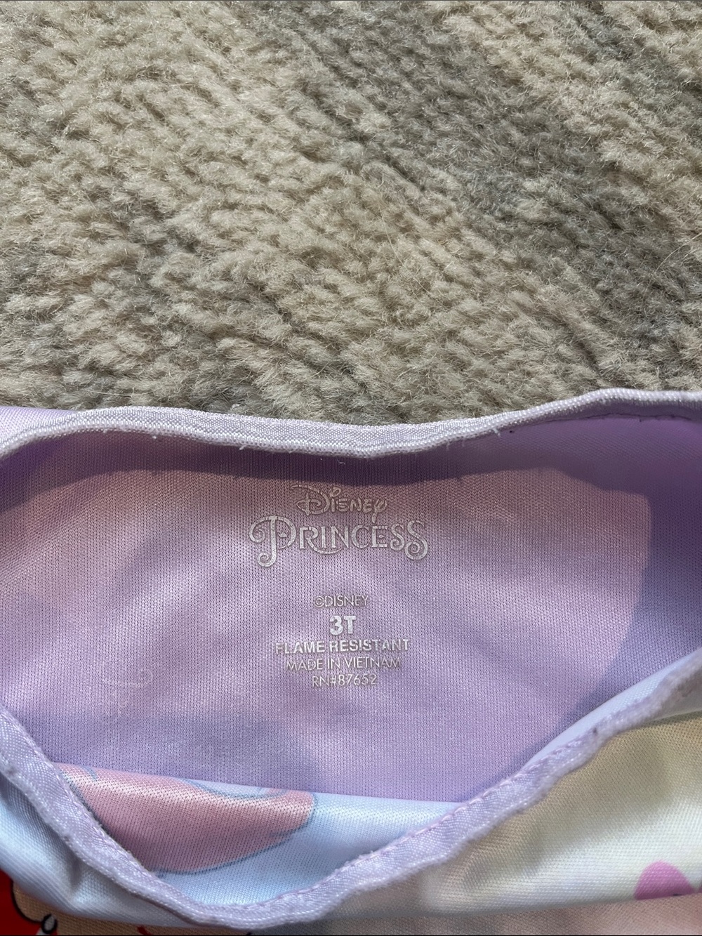 Disney Princess Nightgown - Pink, Purple, Blue - Picture 2 of 2